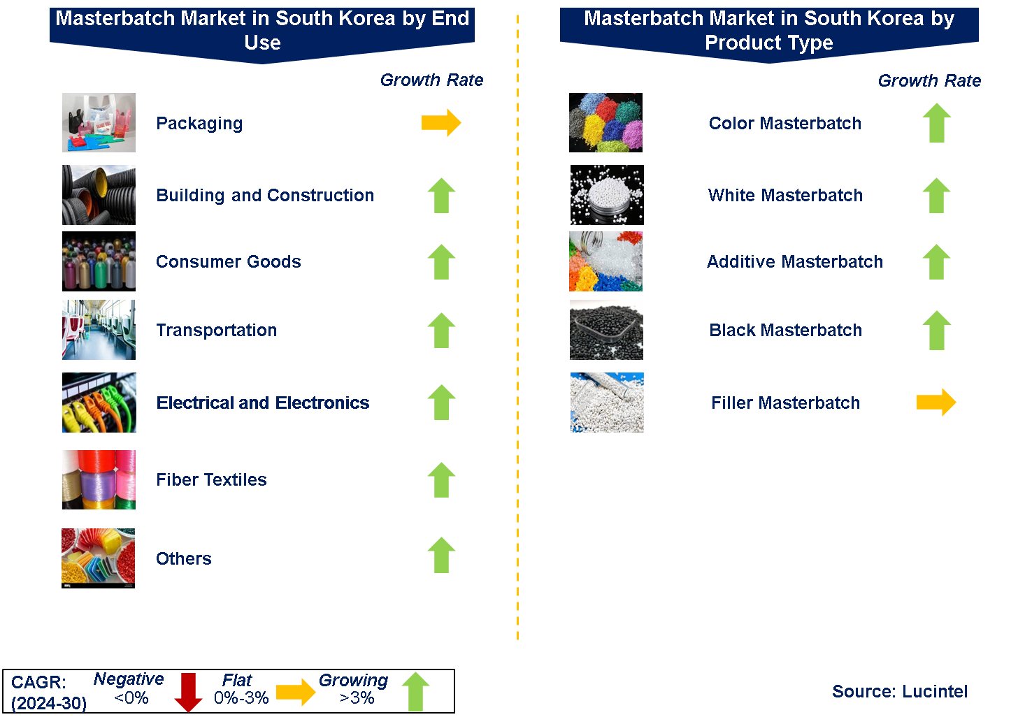 Masterbatch in South Korea Market by Segments